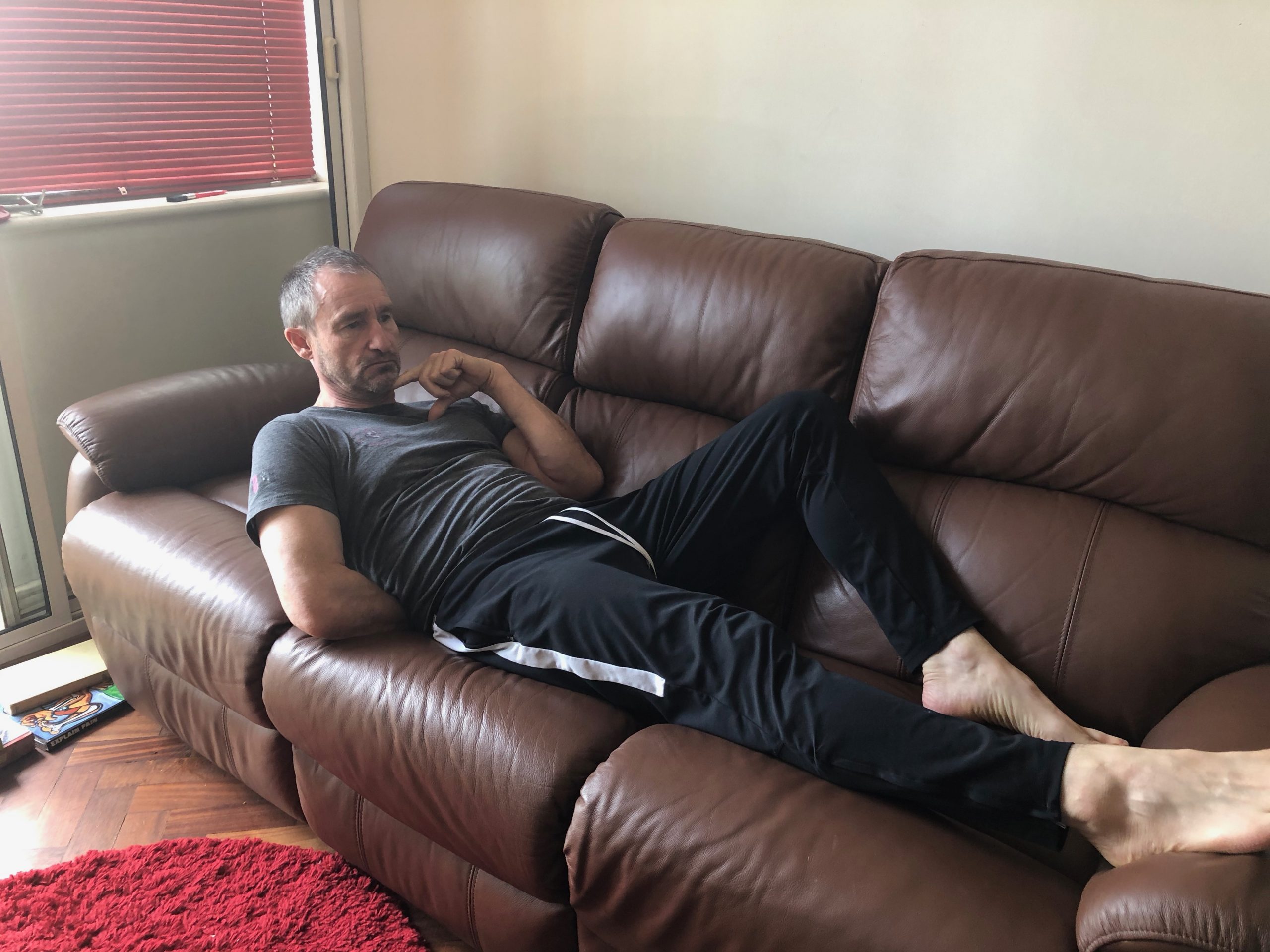 do the therapeutic curl up on the couch